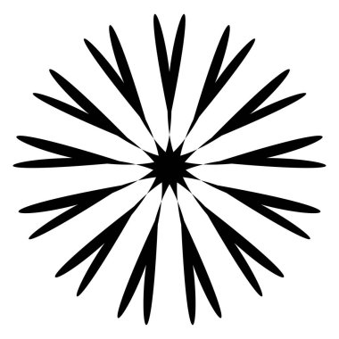 Radikal, yayılan yıldız şekli elementi