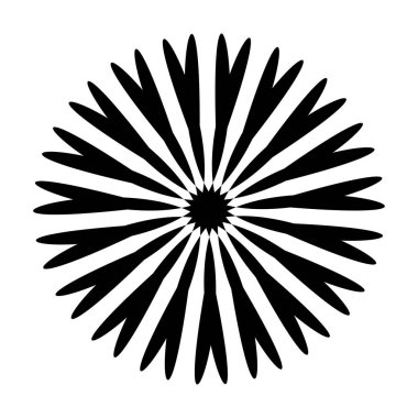 Radikal, yayılan yıldız şekli elementi