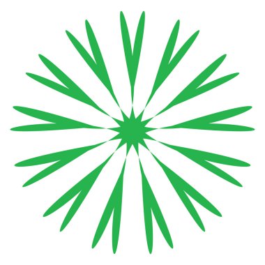 Radikal, yayılan yıldız şekli elementi