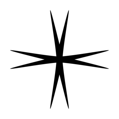 Radikal, yayılan yıldız şekli elementi