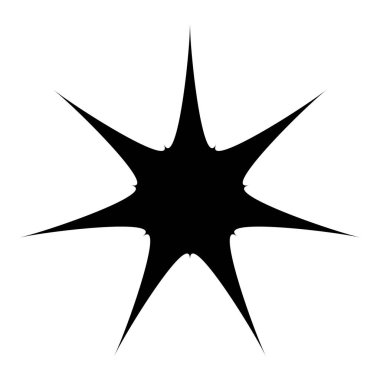 Radikal, yayılan yıldız şekli elementi