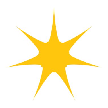 Radikal, yayılan yıldız şekli elementi