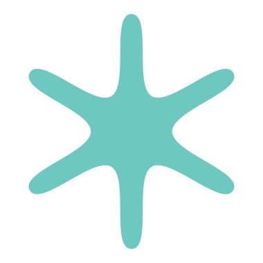 Radikal, yayılan yıldız şekli elementi