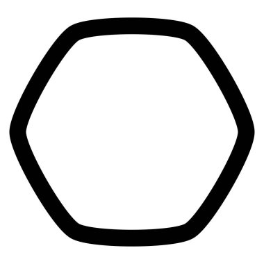 Basit yuvarlak organik şekil tasarımı ögesi