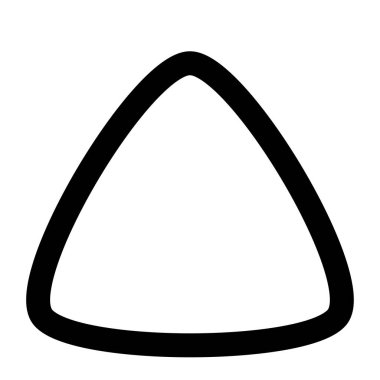 Basit yuvarlak organik şekil tasarımı ögesi