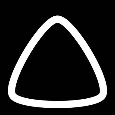 Basit yuvarlak organik şekil tasarımı ögesi