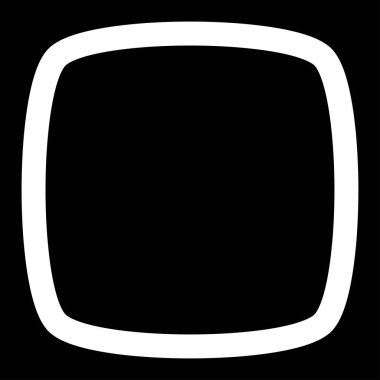 Basit yuvarlak organik şekil tasarımı ögesi