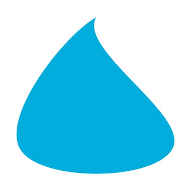 Basit yuvarlak organik şekil tasarımı ögesi