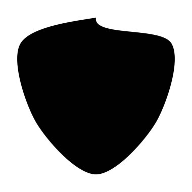 Basit yuvarlak organik şekil tasarımı ögesi