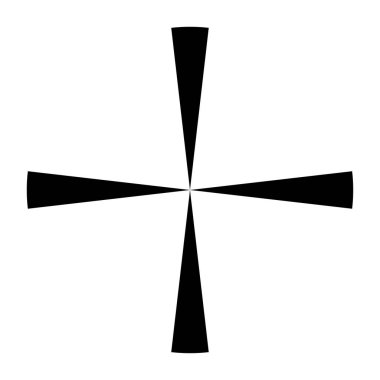 Radyal ışınlar, ışınlar. Satır şekil ögesi birleştiriliyor