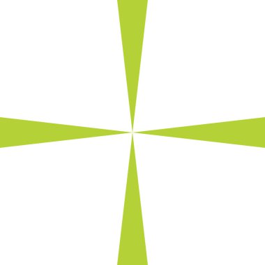 Radyal ışınlar, ışınlar. Satır şekil ögesi birleştiriliyor