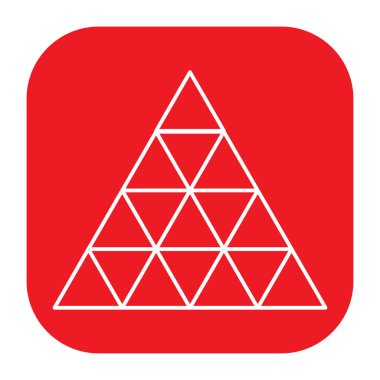 Üçgen ızgara, ağ desen ögesi