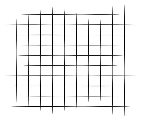 Random Grid Mesh Pattern Element Vector Illustration — Vector de stock