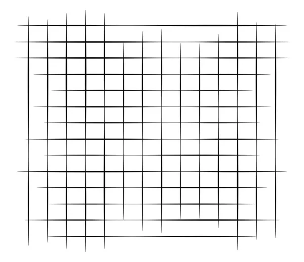 Random Grid Mesh Pattern Element Vector Illustration — Stock Vector
