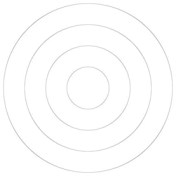 Концентричні Кола Кільця Спіральний Вихровий Вихровий Елемент Дизайну — стоковий вектор