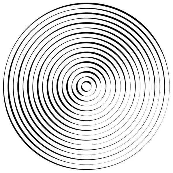 Spiral Berputar Elemen Desain Bentuk Berputar - Stok Vektor