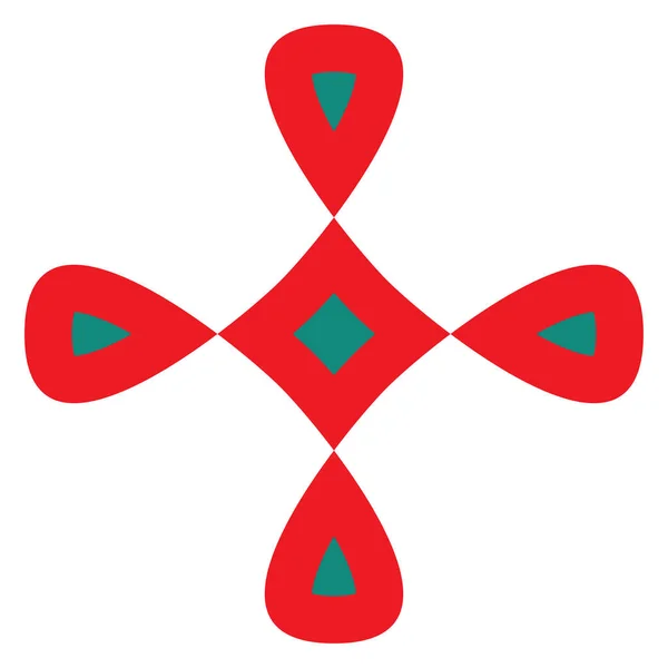 Abstrakcyjny Minimalny Motyw Linii Geometrycznych Ikona Mandali Zestaw Symboli — Wektor stockowy