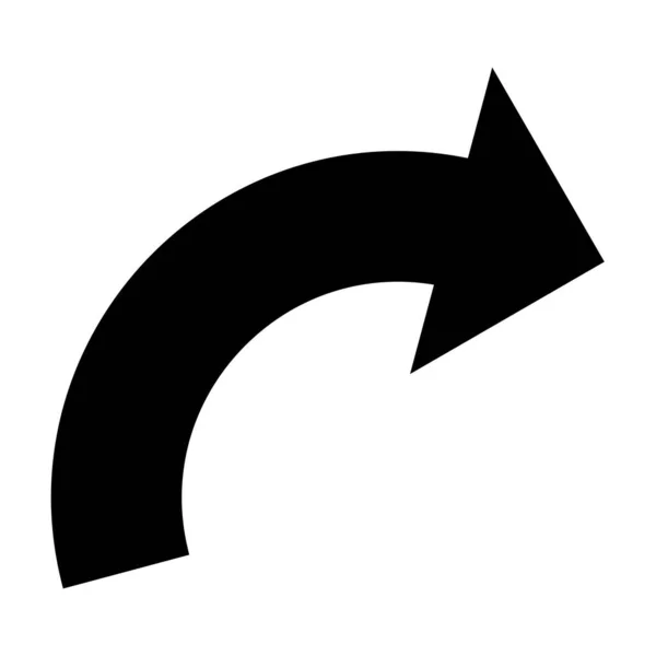 Circular Arrow Pointer Shape Element — Archivo Imágenes Vectoriales