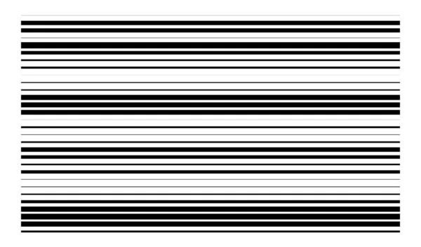 Taille Aléatoire Lignes Éparses Rayures Bandes Rectangulaires Horizontales Stries — Image vectorielle
