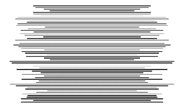 Random Size Scattered Lines Stripes Horizontal Rectangle Strips Streaks — ストックベクタ