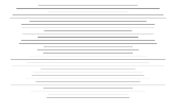 Zufällige Größe Verstreute Linien Streifen Horizontale Rechteckstreifen Streifen — Stockvektor