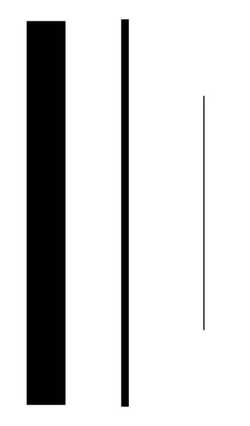 随意的大小 散乱的线条 垂直矩形条 — 图库矢量图片