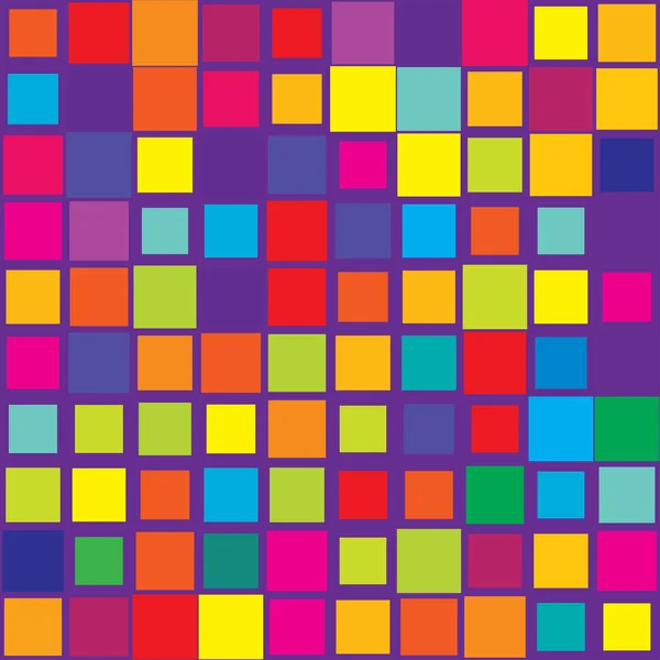 Random Square Tiles Seamless Repeatable Pattern Background Element — Image vectorielle