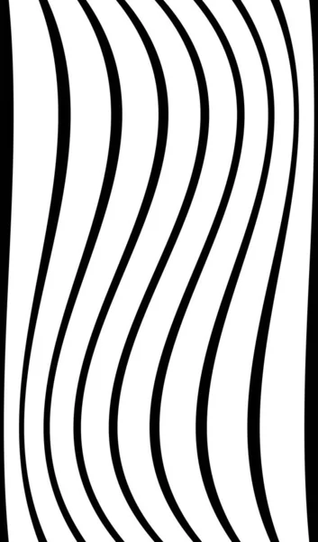 Wavy Waving Lines Wave Effect Stripes Stock Vector Illustration — ストックベクタ