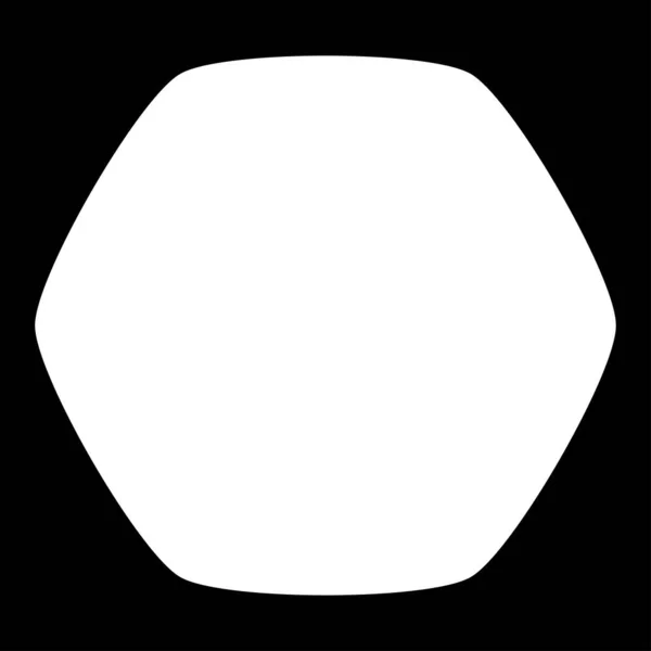丸みを帯びたシンプルな有機形状設計要素 — ストックベクタ