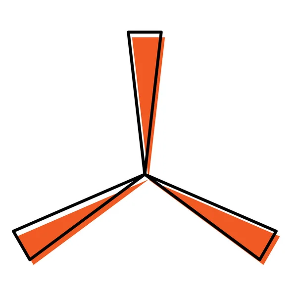 Radial Rays Beams Converging Lines Shape Element — Archivo Imágenes Vectoriales