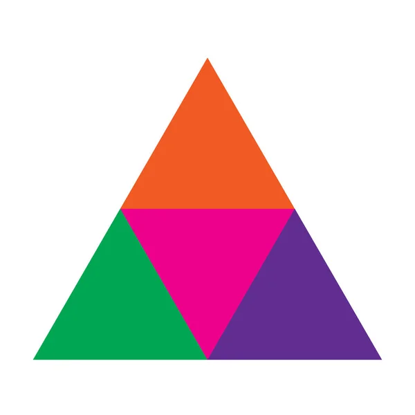 Griglia Triangolare Elemento Pattern Mesh — Vettoriale Stock
