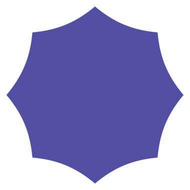 Yıldız patlaması, güneş patlaması yuvarlak fiyat etiketi, etiket şekli ögesi ()