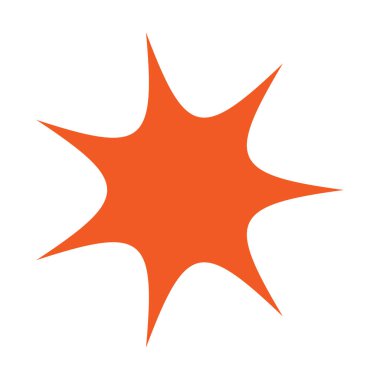 Yıldız patlaması, güneş patlaması yuvarlak fiyat etiketi, etiket şekli ögesi ()