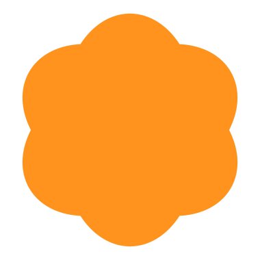 Yıldız patlaması, güneş patlaması yuvarlak fiyat etiketi, etiket şekli ögesi ()