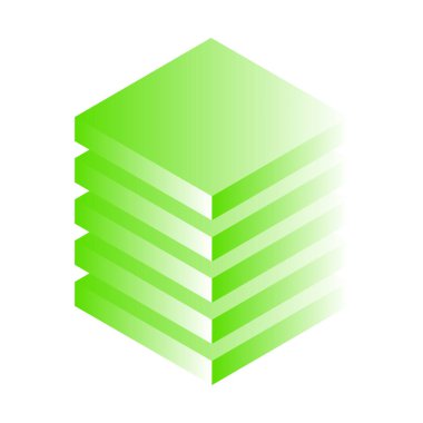 Kule HDD, silindir, raf simgesi. Ana bilgisayar, sunucu simgesi