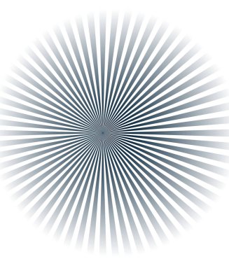 Yıldız patlaması, güneş patlaması yayılan çizgiler, çizgili şekil elementleri. Radyal çizgiler, şeritler