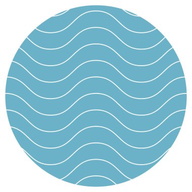 Dalgalı, dalgalı, zig-zag, çapraz çizgiler soyut retro geometrik tasarım elementi