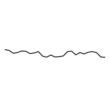 Dalgalı, dalgalı çizgi vektör ögesi