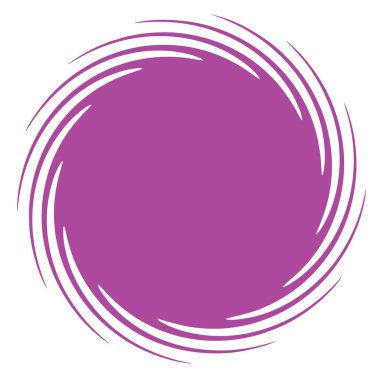 Sarmal, girdap, kıvrık şekil elementi