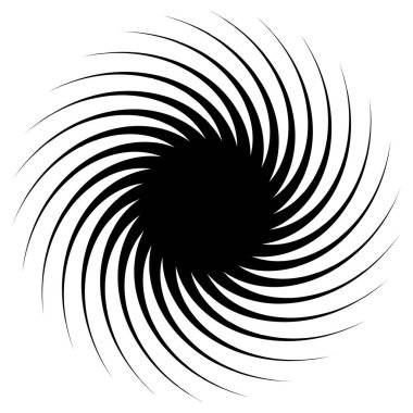 Sarmal, girdap, kıvrık şekil elementi