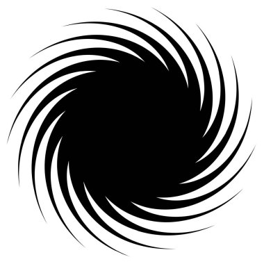 Sarmal, girdap, kıvrık şekil elementi