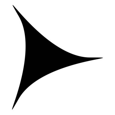 Soyut eğik yıldız patlaması, güneş patlaması radyal şekil elementi