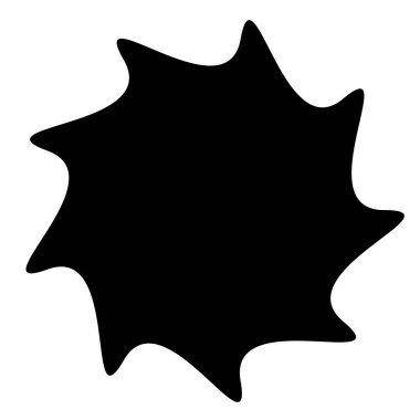 Soyut eğik yıldız patlaması, güneş patlaması radyal şekil elementi