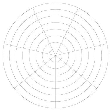 Radikal, yayıcı, eşmerkezli çizgiler vektör şekil elementi