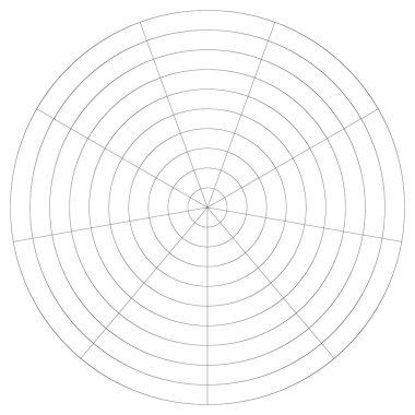 Radikal, yayıcı, eşmerkezli çizgiler vektör şekil elementi