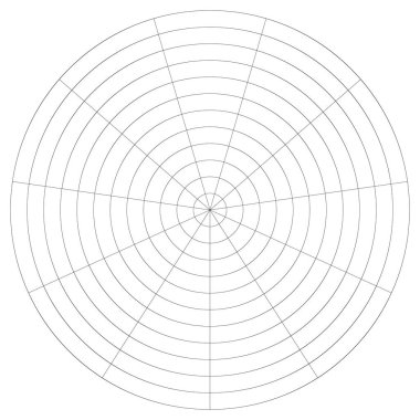 Radikal, yayıcı, eşmerkezli çizgiler vektör şekil elementi