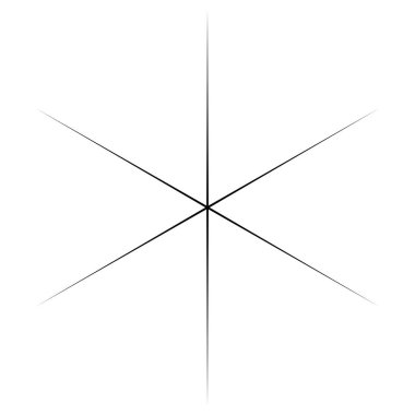 Radikal, yayıcı, eşmerkezli çizgiler vektör şekil elementi