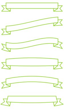 Kurdele, yay, etiket ve etiket ögesi vektör illüstrasyonunu ayarla