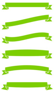 Kurdele, yay, etiket ve etiket ögesi vektör illüstrasyonunu ayarla