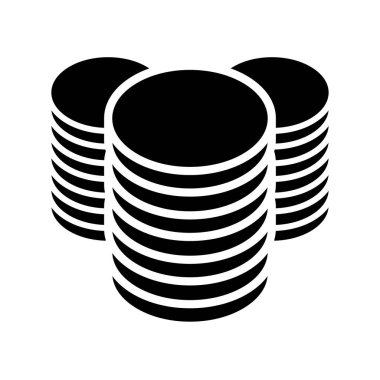 Kule HDD, silindir, raf simgesi. Ana bilgisayar, sunucu simgesi